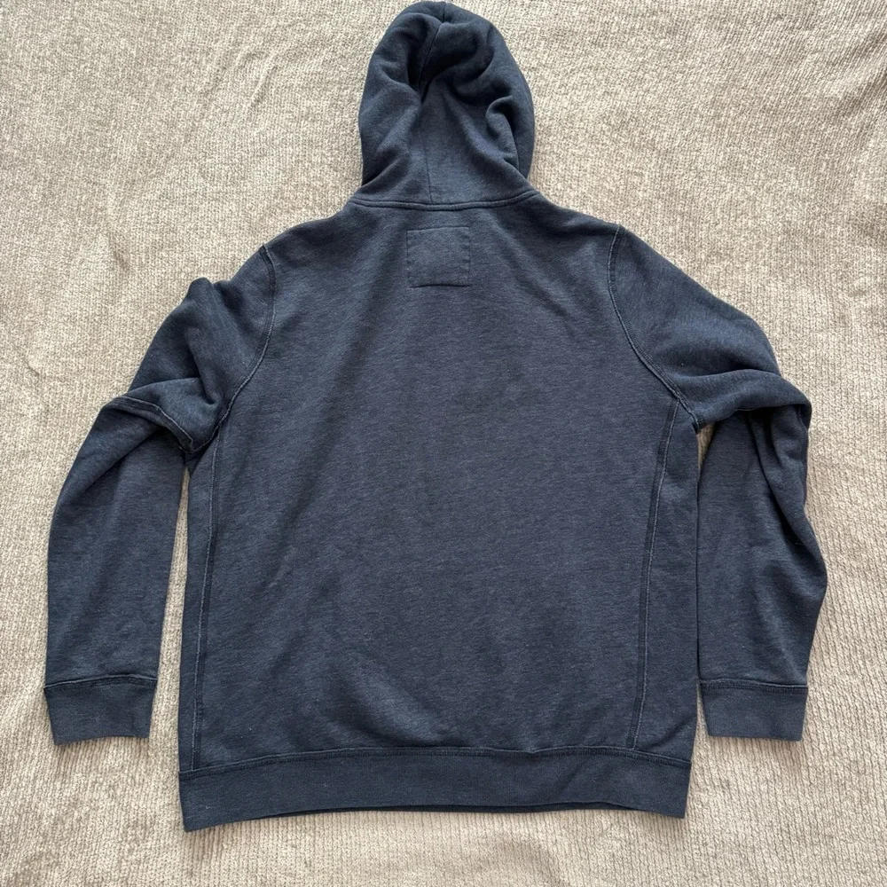 Abercrombie & Fitch FITCH Logo Hoodie Navy Pullover XXL Y2K‎ Style